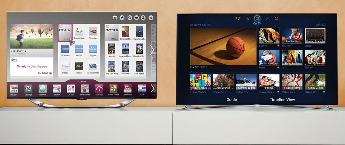 Nên chọn mua tivi Samsung hay LG?