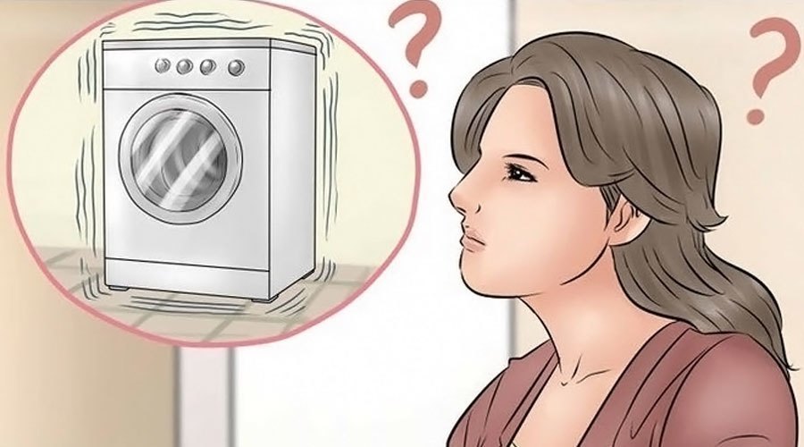 Máy giặt bị rung, lắc, kêu to và cách khắc phục